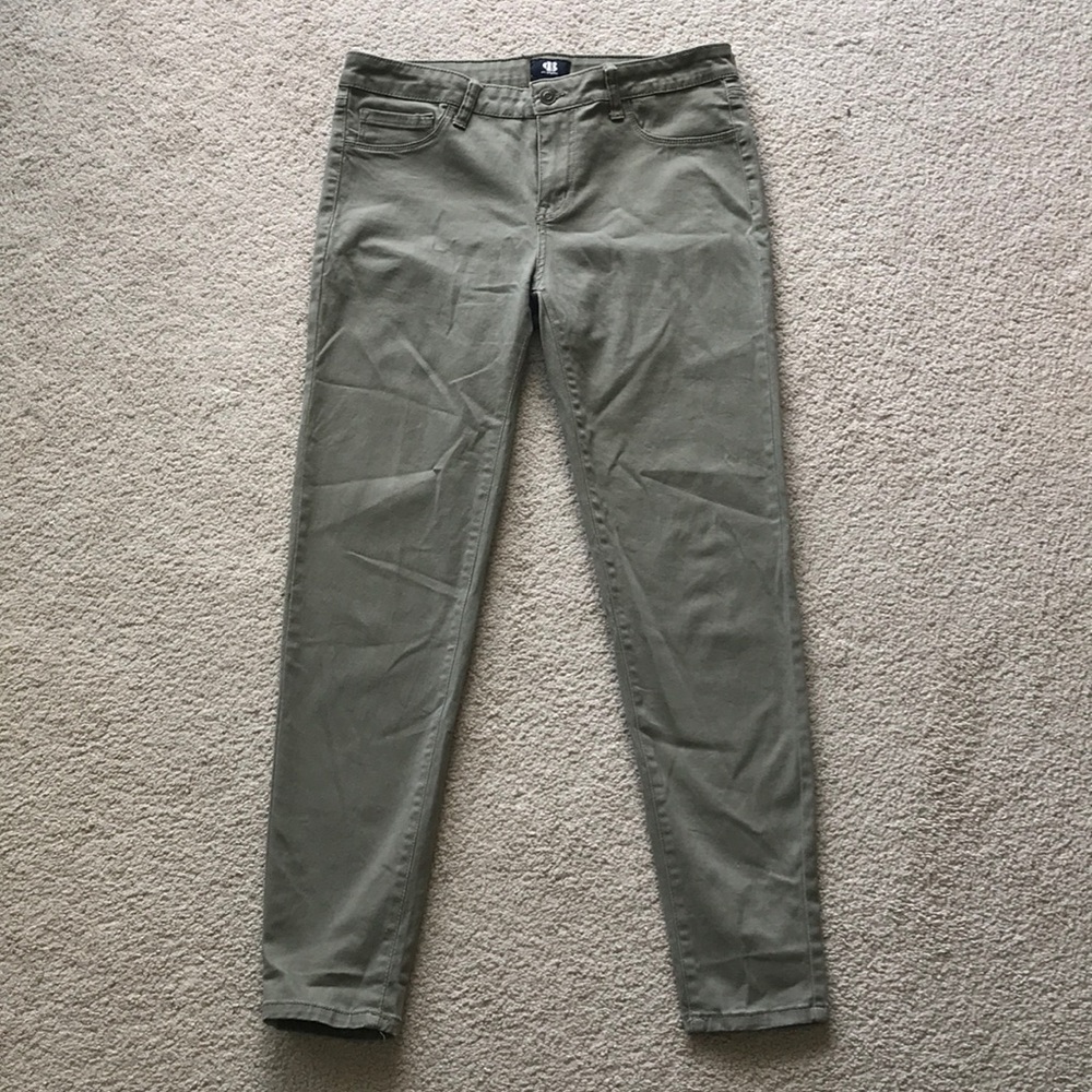 CB Los Angeles Green Skinny Pants Size 11